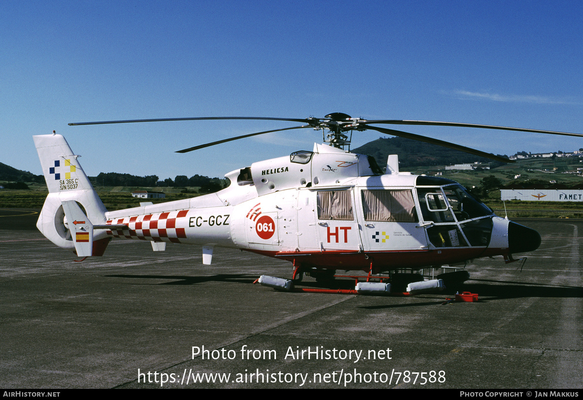 Aircraft Photo of EC-GCZ | Aerospatiale SA-365C Dauphin 2 | Helicsa | AirHistory.net #787588