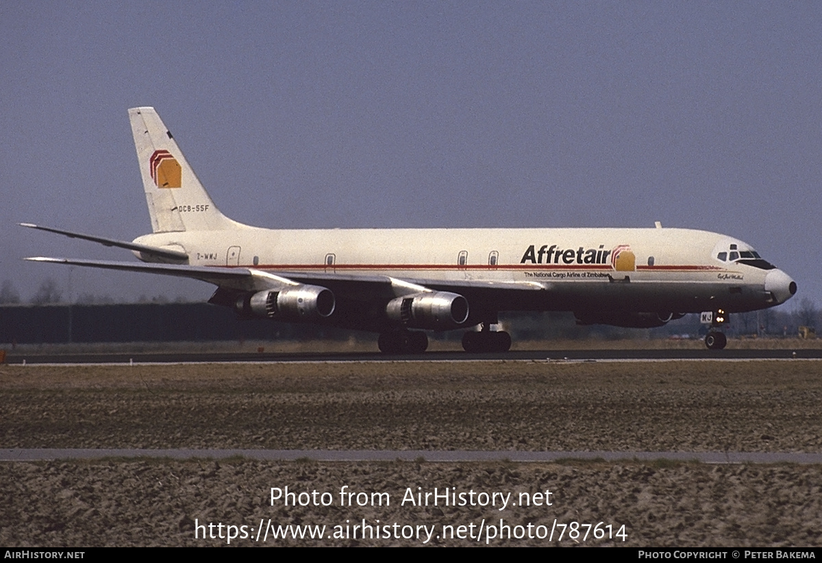 Aircraft Photo of Z-WMJ | Douglas DC-8-55(F) | Affretair | AirHistory.net #787614