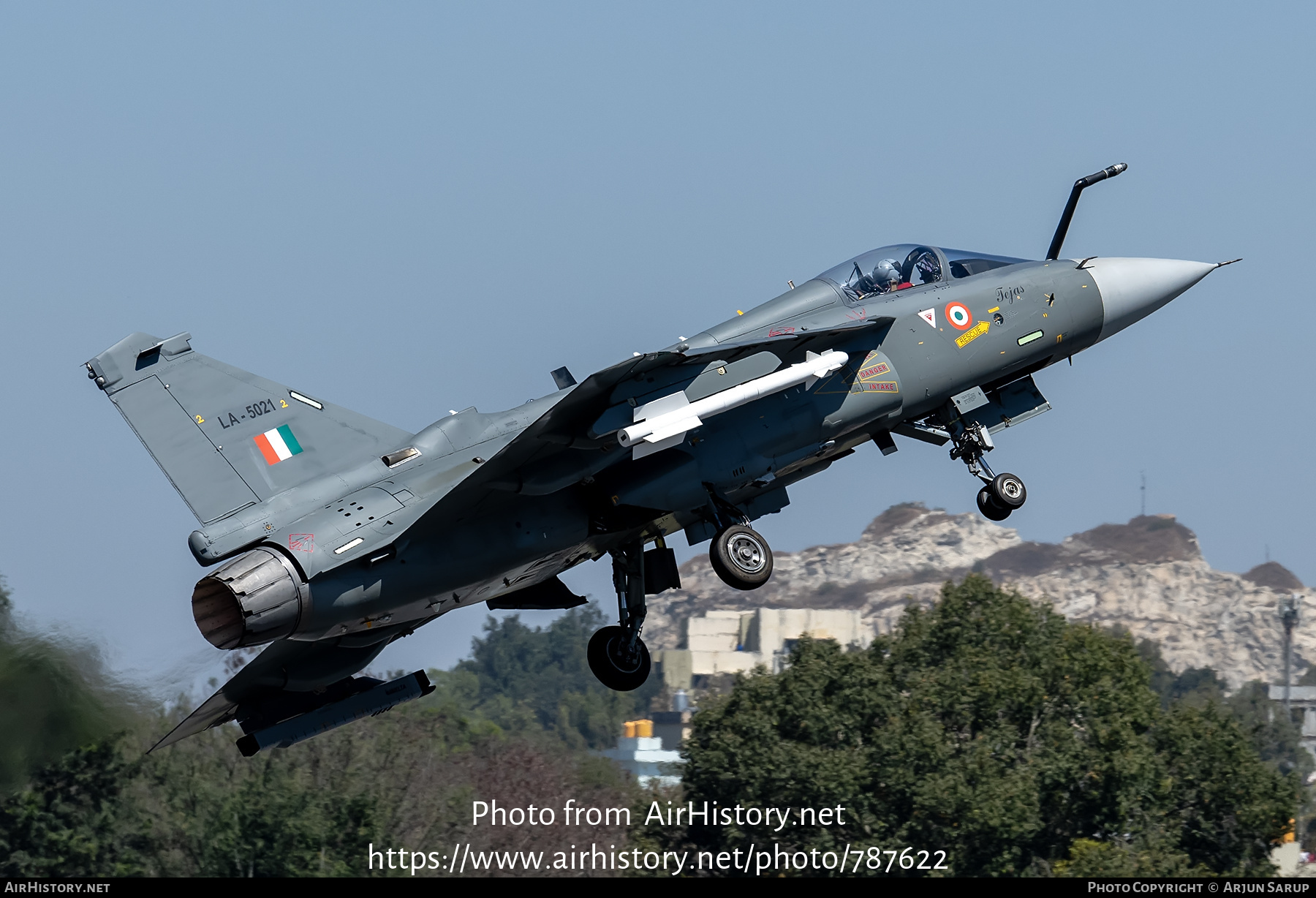 Aircraft Photo of LA5021 | Hindustan LCA Tejas Mk.1 | India - Air Force | AirHistory.net #787622