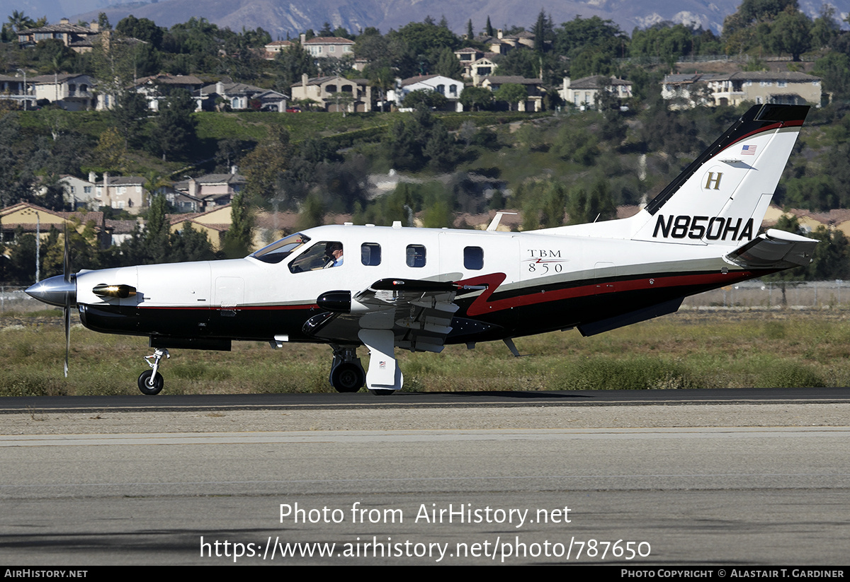 Aircraft Photo of N850HA | Socata TBM-850 (700N) | AirHistory.net #787650