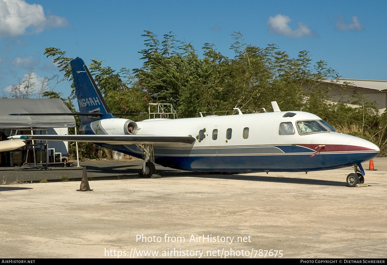 Aircraft Photo of N64AH | Aero Commander 1121 Jet Commander | AirHistory.net #787675