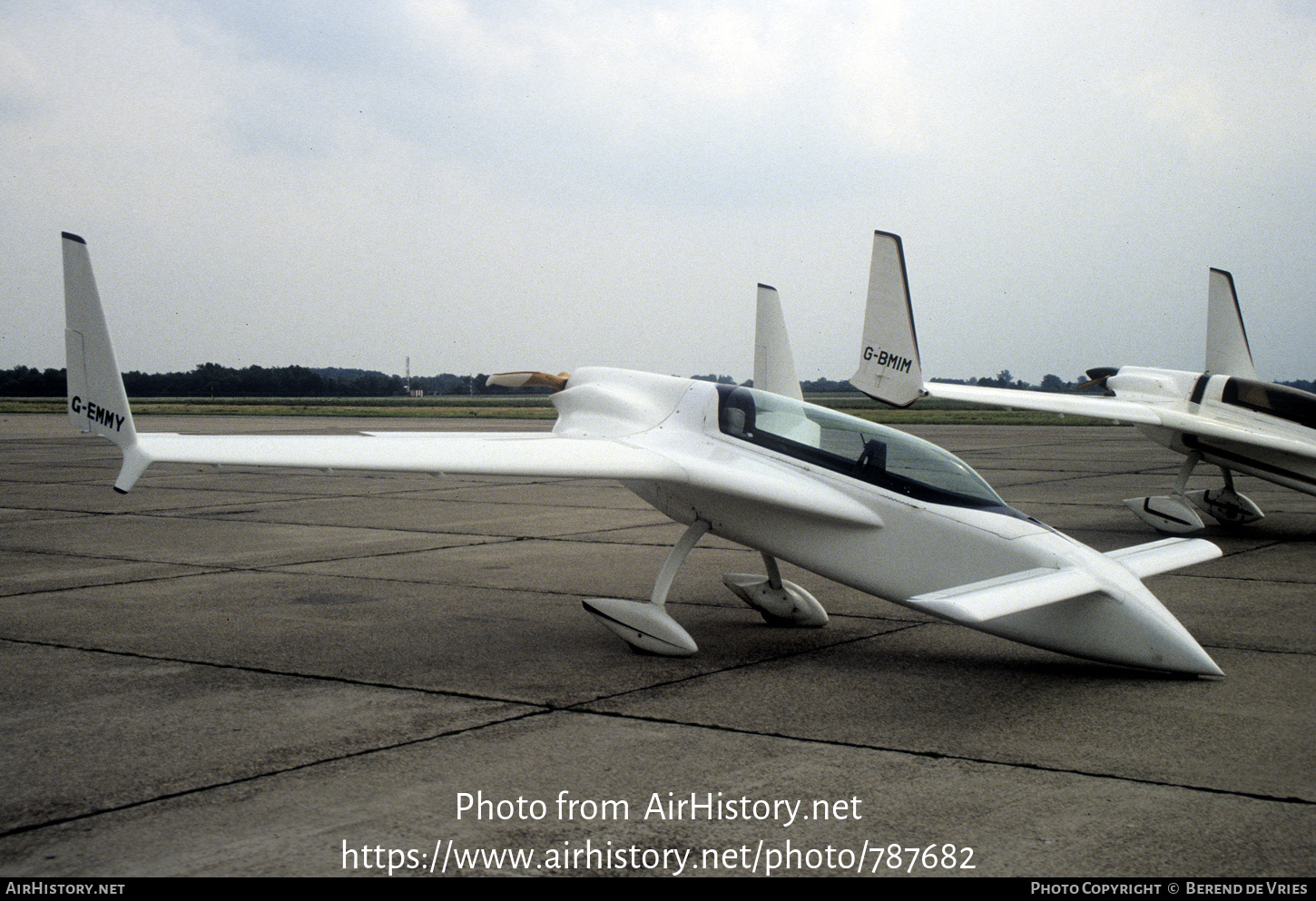 Aircraft Photo of G-EMMY | Rutan 31 VariEze | AirHistory.net #787682