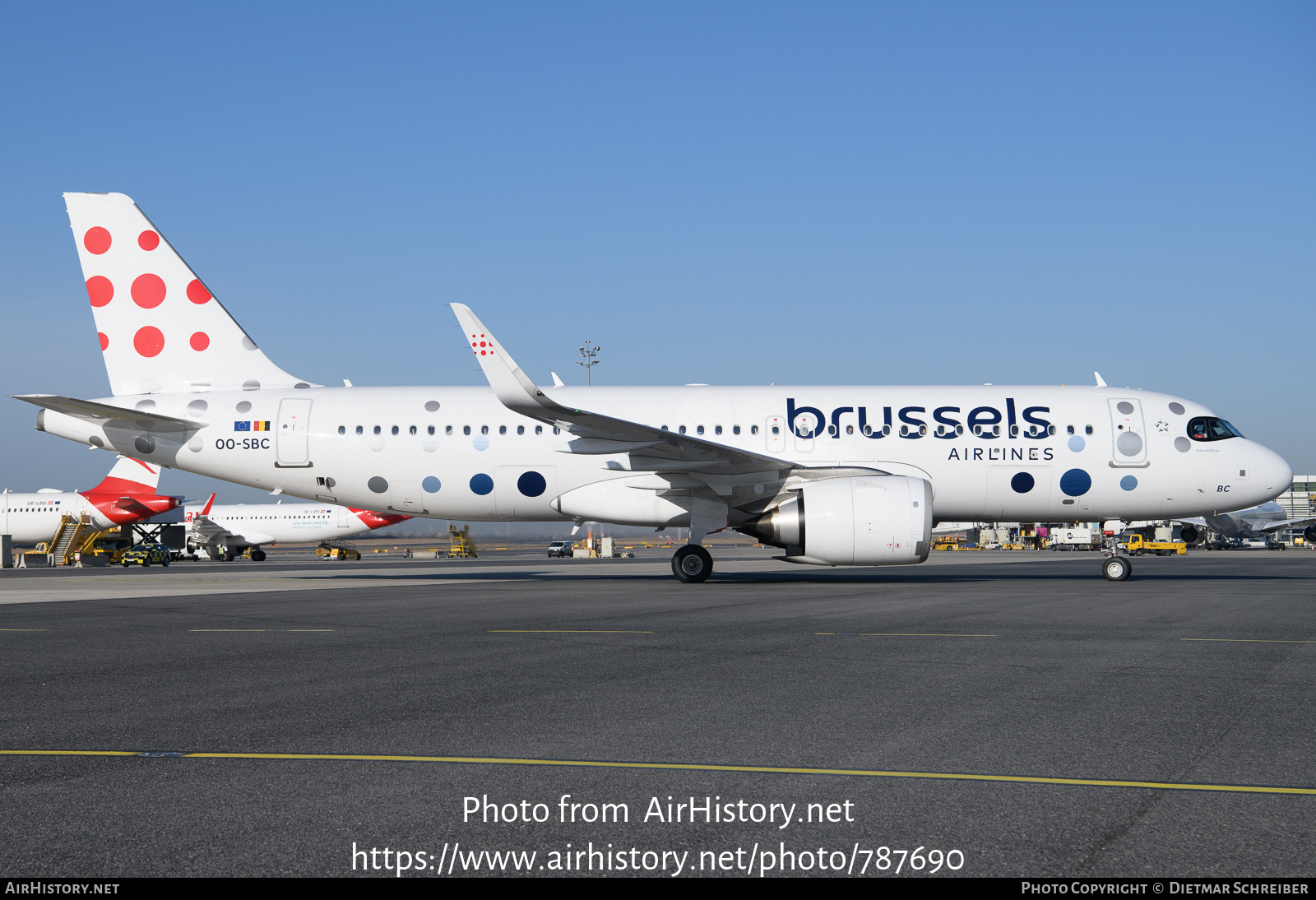 Aircraft Photo of OO-SBC | Airbus A320-251N | Brussels Airlines | AirHistory.net #787690