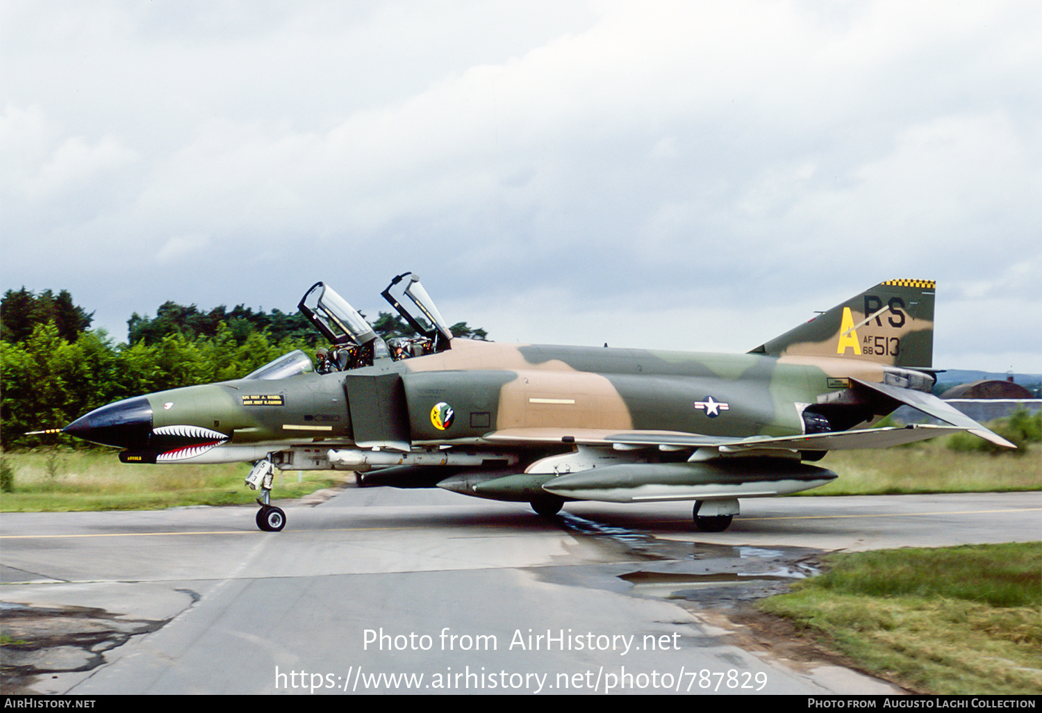 Aircraft Photo of 68-0513 RS / AF68-513 | McDonnell Douglas F-4E Phantom II | USA - Air Force | AirHistory.net #787829