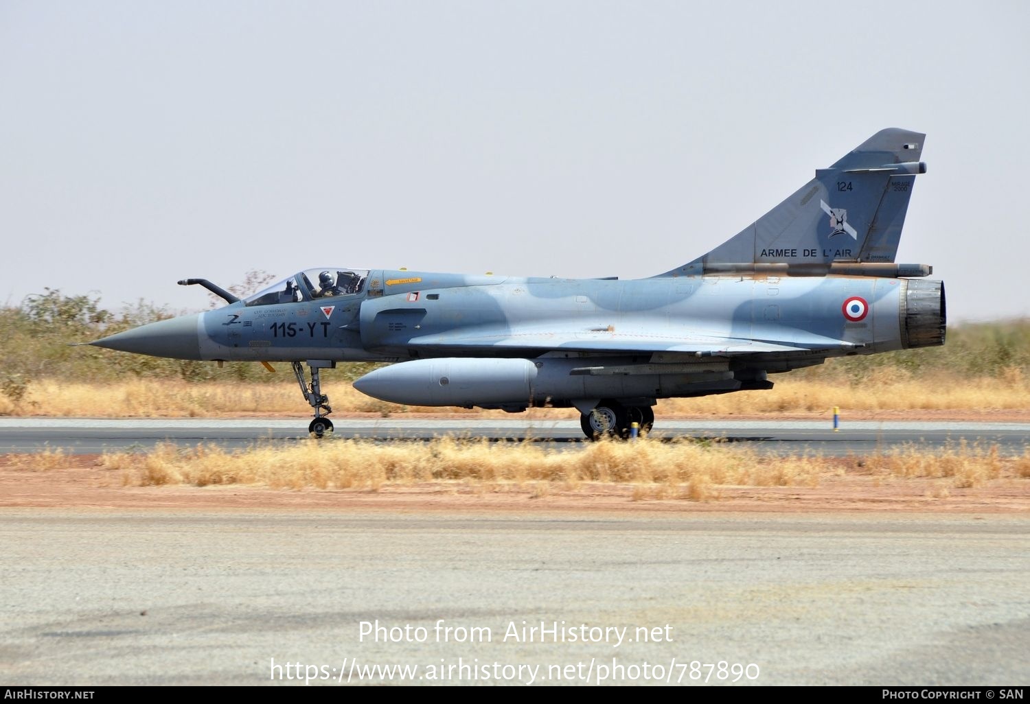 Aircraft Photo of 124 | Dassault Mirage 2000C | France - Air Force | AirHistory.net #787890