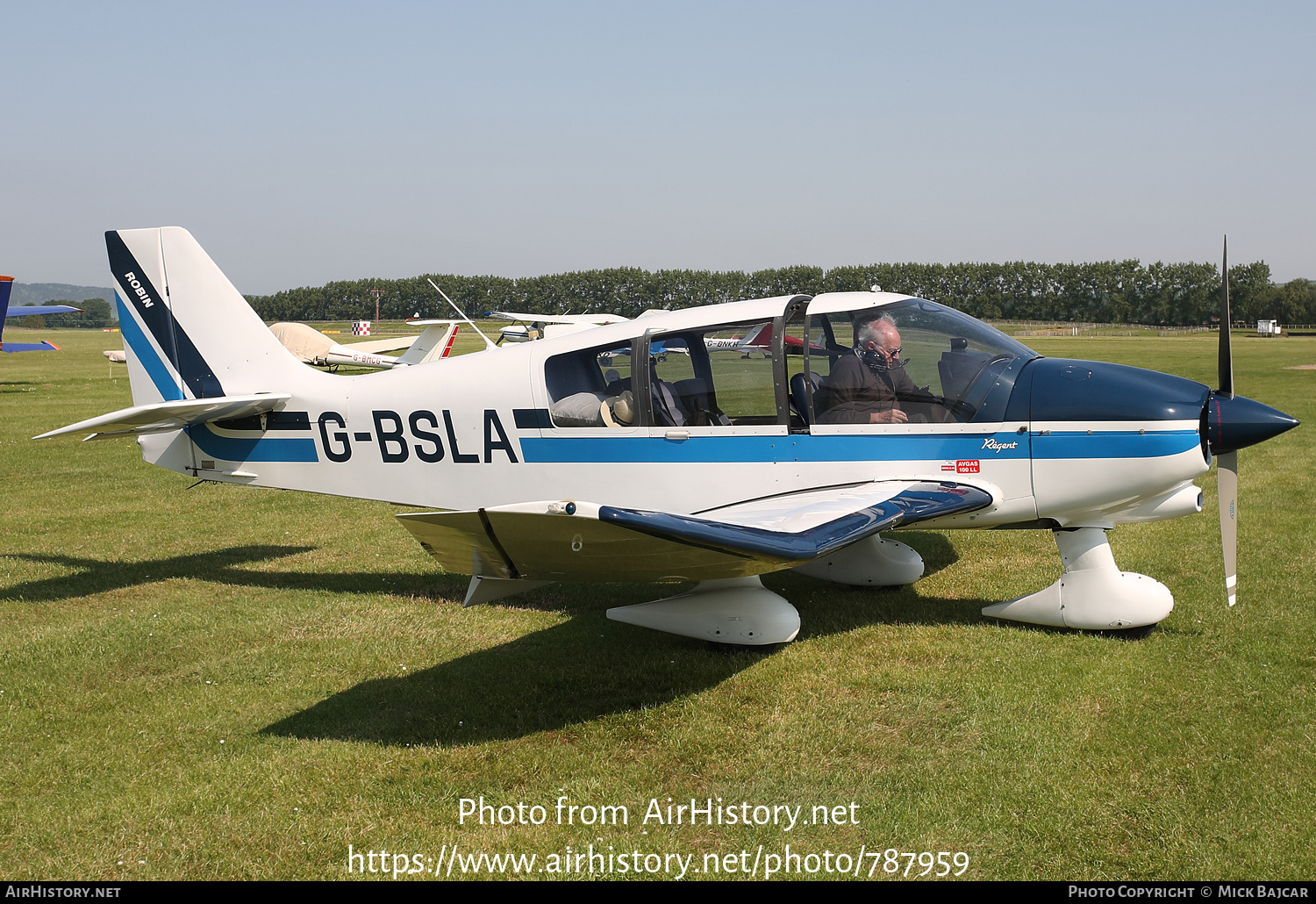 Aircraft Photo of G-BSLA | Robin DR-400-180 Regent | AirHistory.net #787959