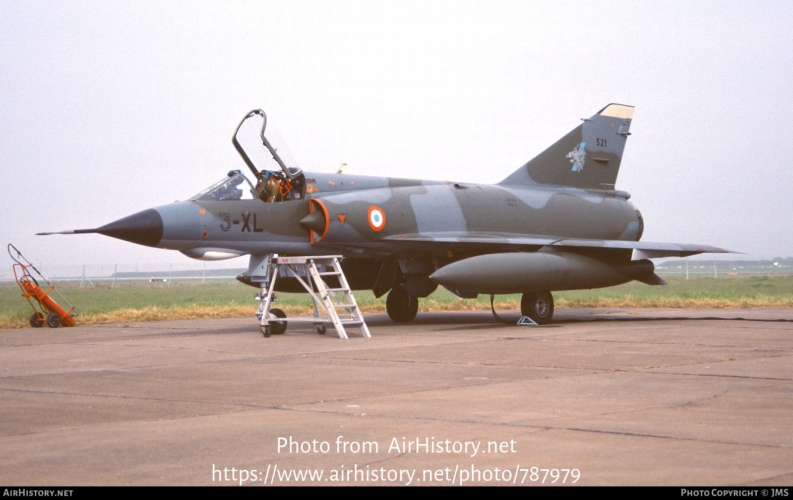 Aircraft Photo of 521 | Dassault Mirage IIIE | France - Air Force | AirHistory.net #787979