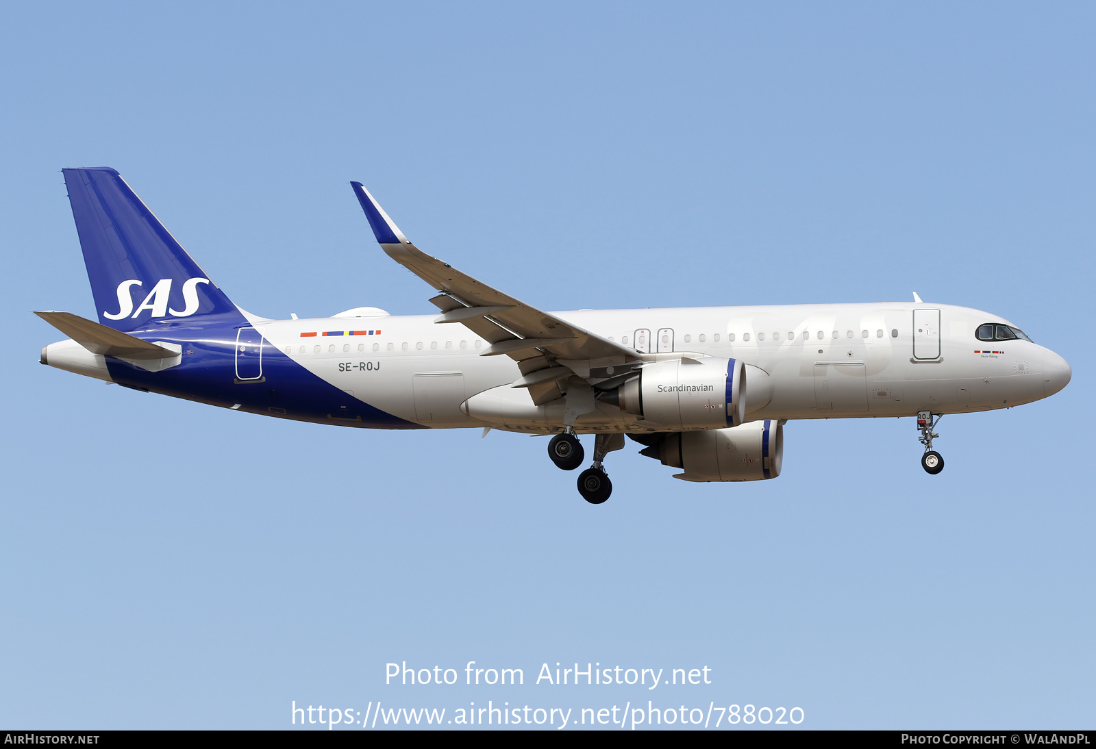 Aircraft Photo of SE-ROJ | Airbus A320-251N | Scandinavian Airlines - SAS | AirHistory.net #788020