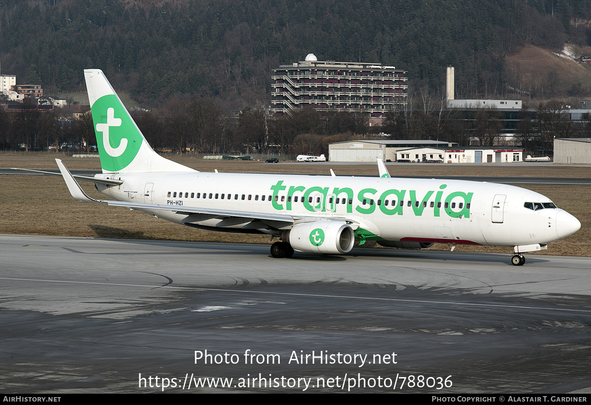 Aircraft Photo of PH-HZI | Boeing 737-8K2 | Transavia | AirHistory.net #788036