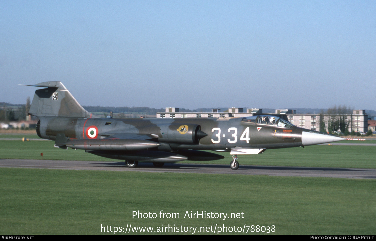 Aircraft Photo of MM6645 | Lockheed RF-104G Starfighter | Italy - Air Force | AirHistory.net #788038