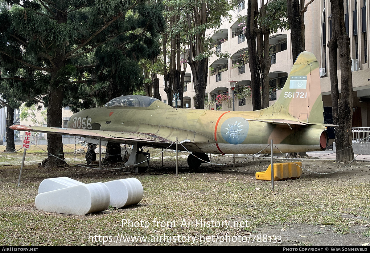 Aircraft Photo of 3056 / 561721 | Lockheed T-33A | Taiwan - Air Force | AirHistory.net #788133