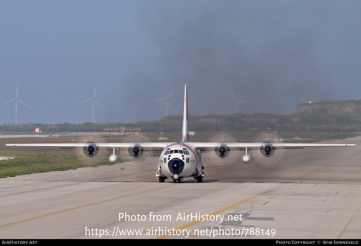 Aircraft Photo of 1706 | Lockheed HC-130H Hercules (L-382) | USA - Coast Guard | AirHistory.net #788149