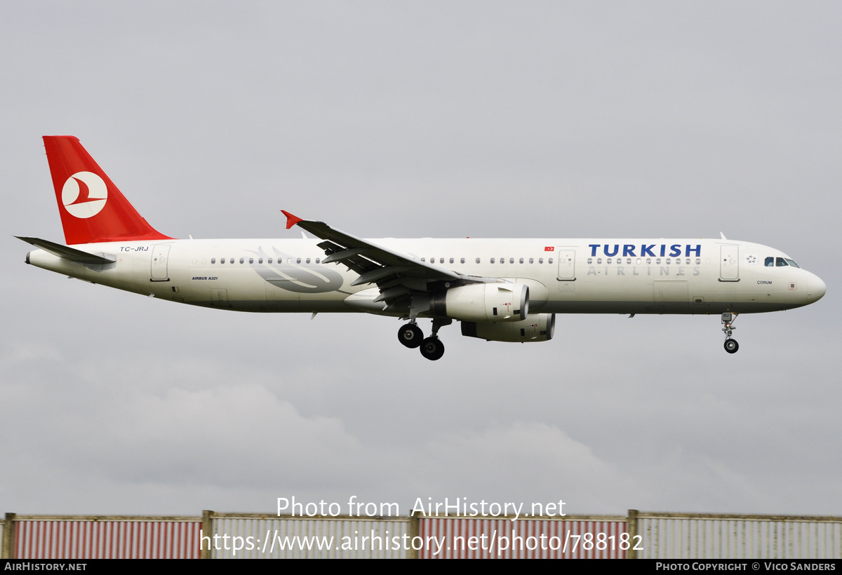 Aircraft Photo of TC-JRJ | Airbus A321-231 | Turkish Airlines | AirHistory.net #788182