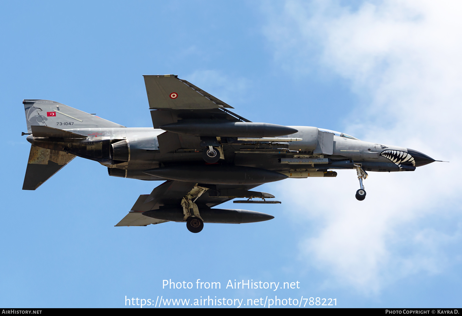 Aircraft Photo of 73-1047 | McDonnell Douglas F-4E Terminator 2020 | Turkey - Air Force | AirHistory.net #788221