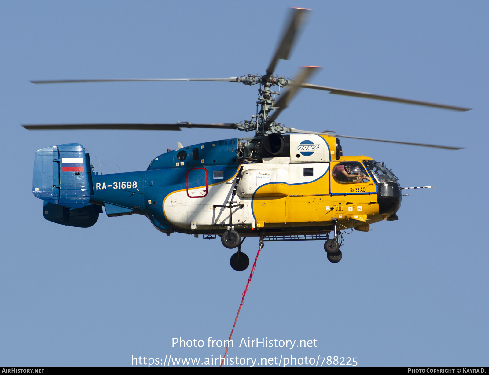 Aircraft Photo of RA-31598 | Kamov Ka-32AO | PANKh | AirHistory.net #788225