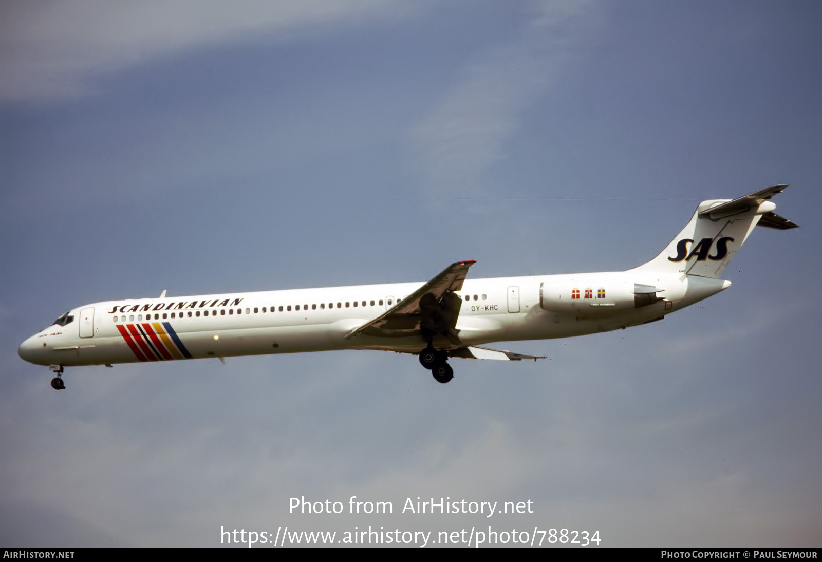 Aircraft Photo of OY-KHC | McDonnell Douglas MD-81 (DC-9-81) | Scandinavian Airlines - SAS | AirHistory.net #788234