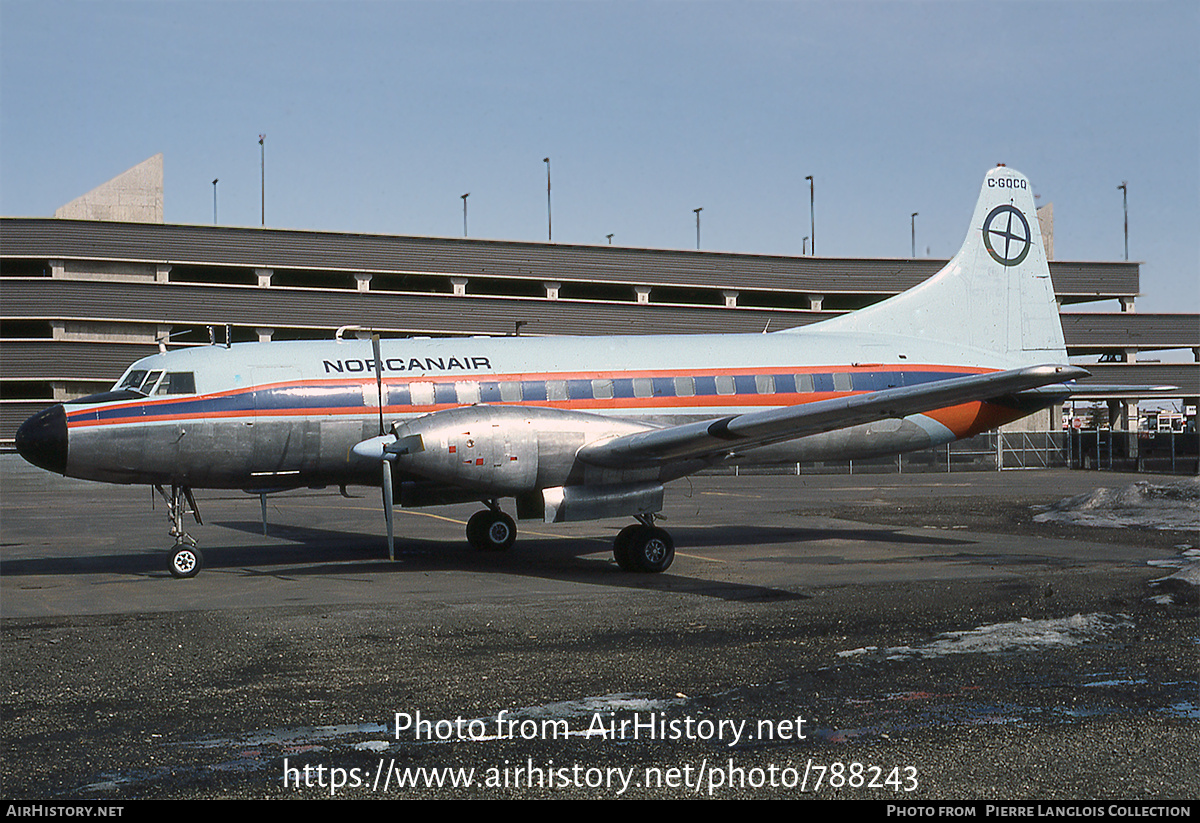 Aircraft Photo of C-GQCQ | Convair 640 | Norcanair - North Canada Air | AirHistory.net #788243