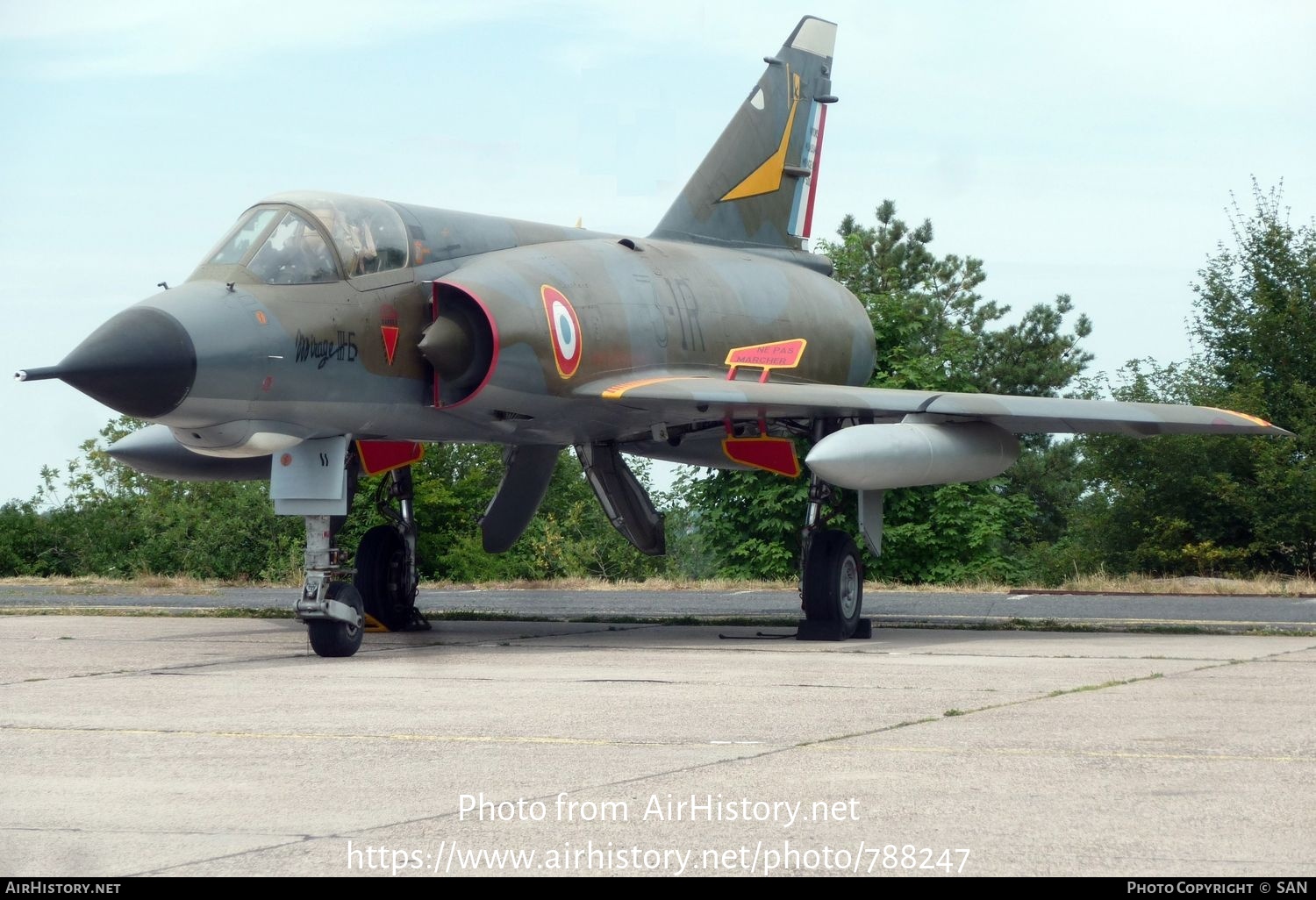 Aircraft Photo of 500 | Dassault Mirage IIIE | France - Air Force | AirHistory.net #788247