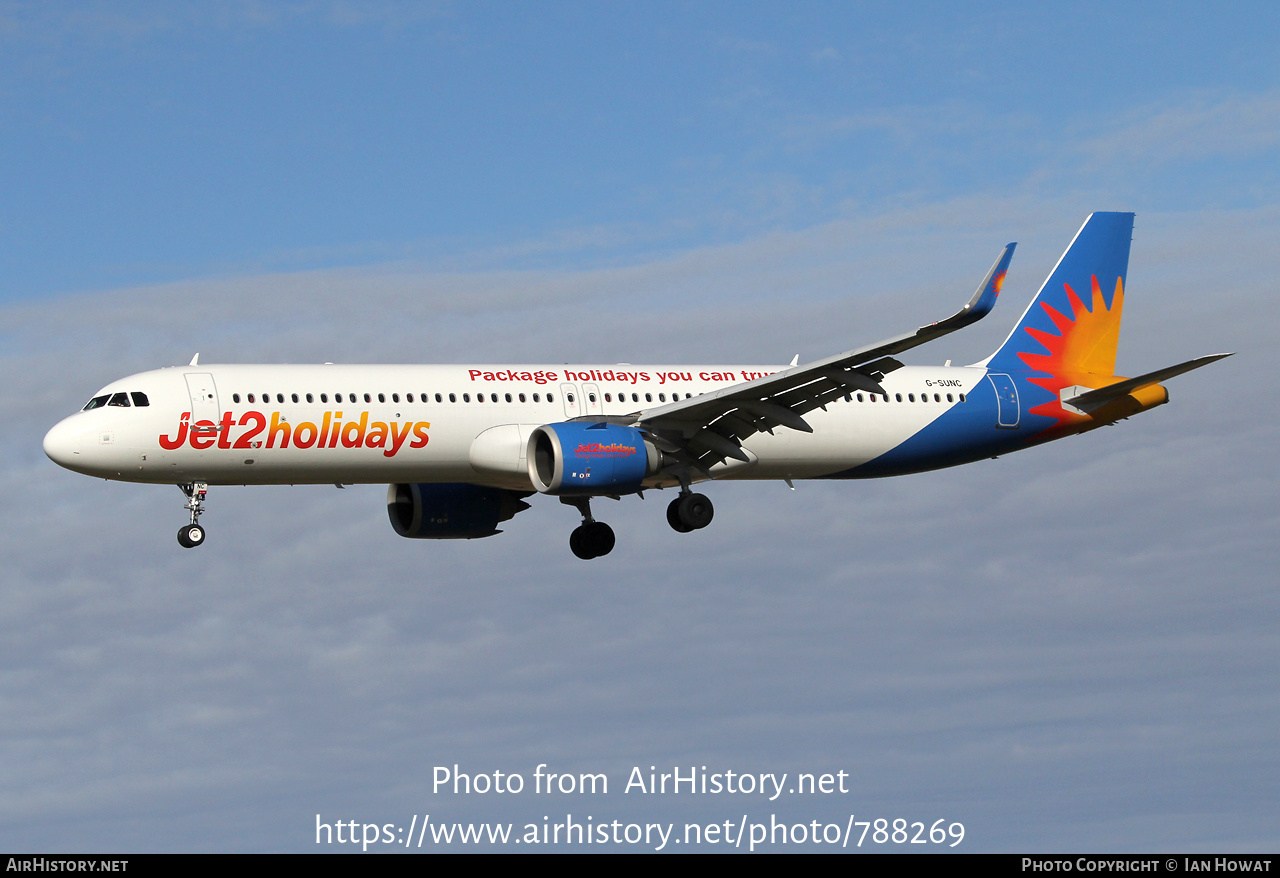 Aircraft Photo of G-SUNC | Airbus A321-251NX | Jet2 Holidays | AirHistory.net #788269