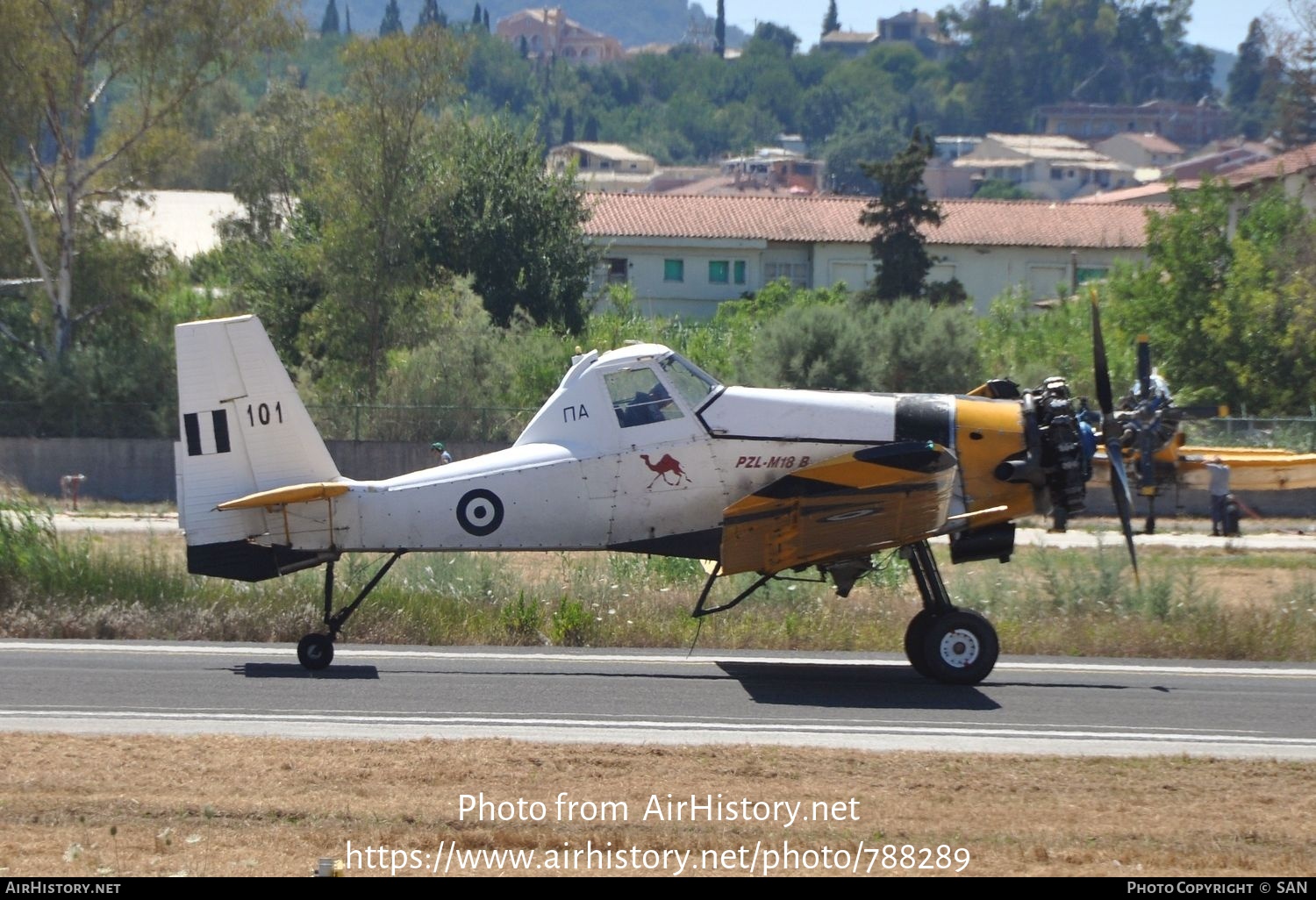 Aircraft Photo of 101 | PZL-Mielec M-18B Dromader | Greece - Air Force | AirHistory.net #788289