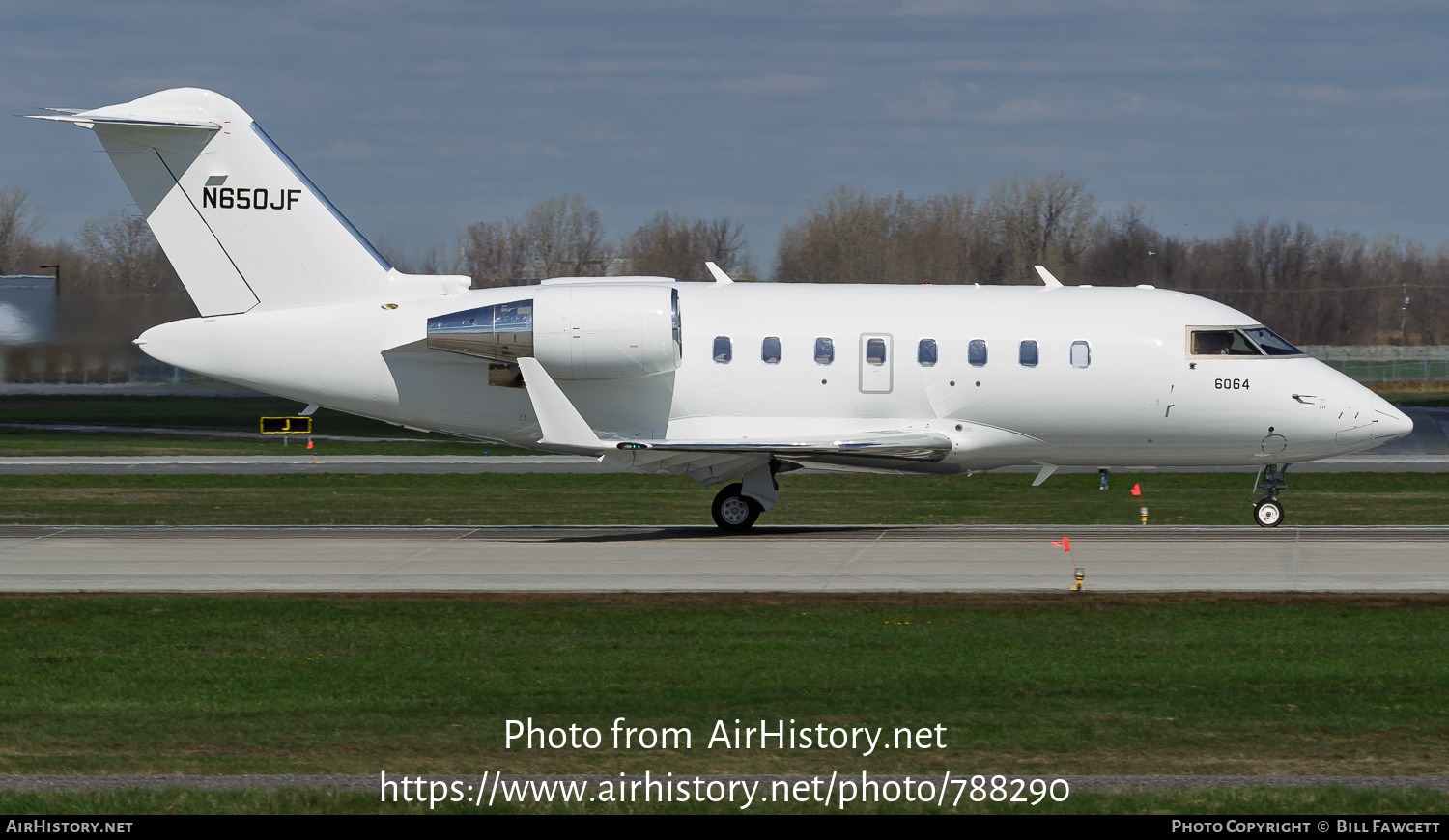 Aircraft Photo of N650JF | Bombardier Challenger 650 (CL-600-2B16) | AirHistory.net #788290