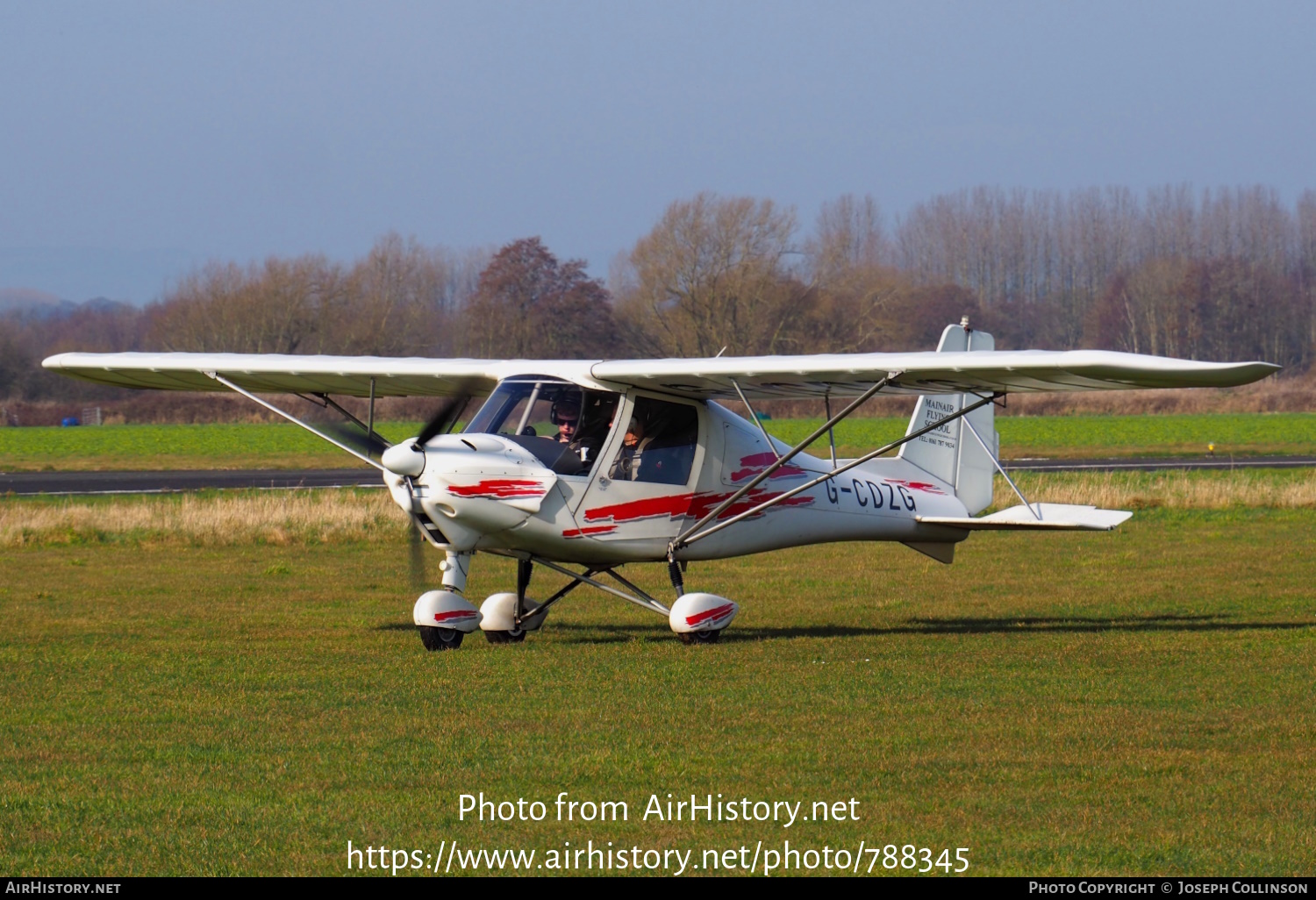 Aircraft Photo of G-CDZG | Comco Ikarus C42 | Mainair Flying School | AirHistory.net #788345