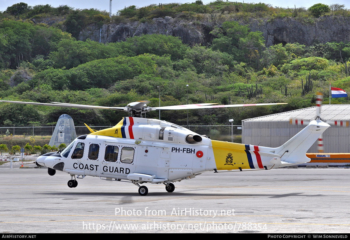 Aircraft Photo of PH-FBH | AgustaWestland AW-139 | Coast Guard - Kustwacht Caribisch Gebied | AirHistory.net #788354