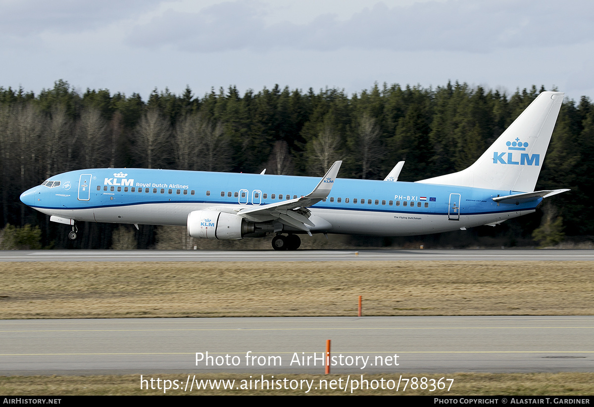 Aircraft Photo of PH-BXI | Boeing 737-8K2 | KLM - Royal Dutch Airlines | AirHistory.net #788367