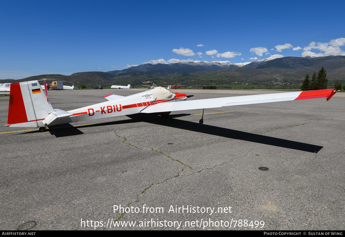 Aircraft Photo of D-KBIU | Scheibe SF-25D Falke | AirHistory.net #788499