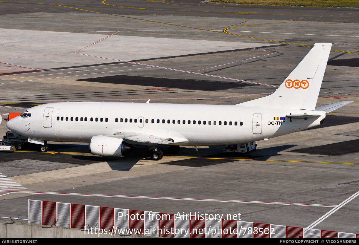 Aircraft Photo of OO-TNF | Boeing 737-3Q8 | TNT Airways | AirHistory.net #788502