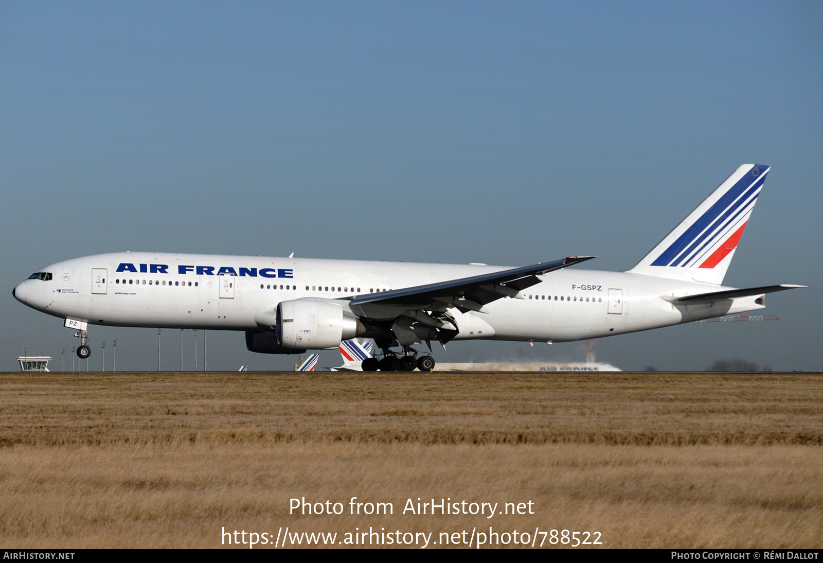 Aircraft Photo of F-GSPZ | Boeing 777-228/ER | Air France | AirHistory.net #788522