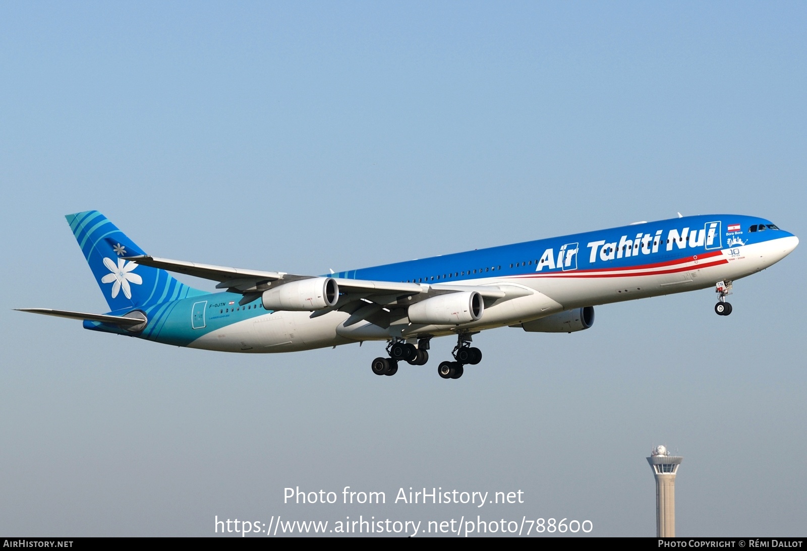 Aircraft Photo of F-OJTN | Airbus A340-313X | Air Tahiti Nui | AirHistory.net #788600