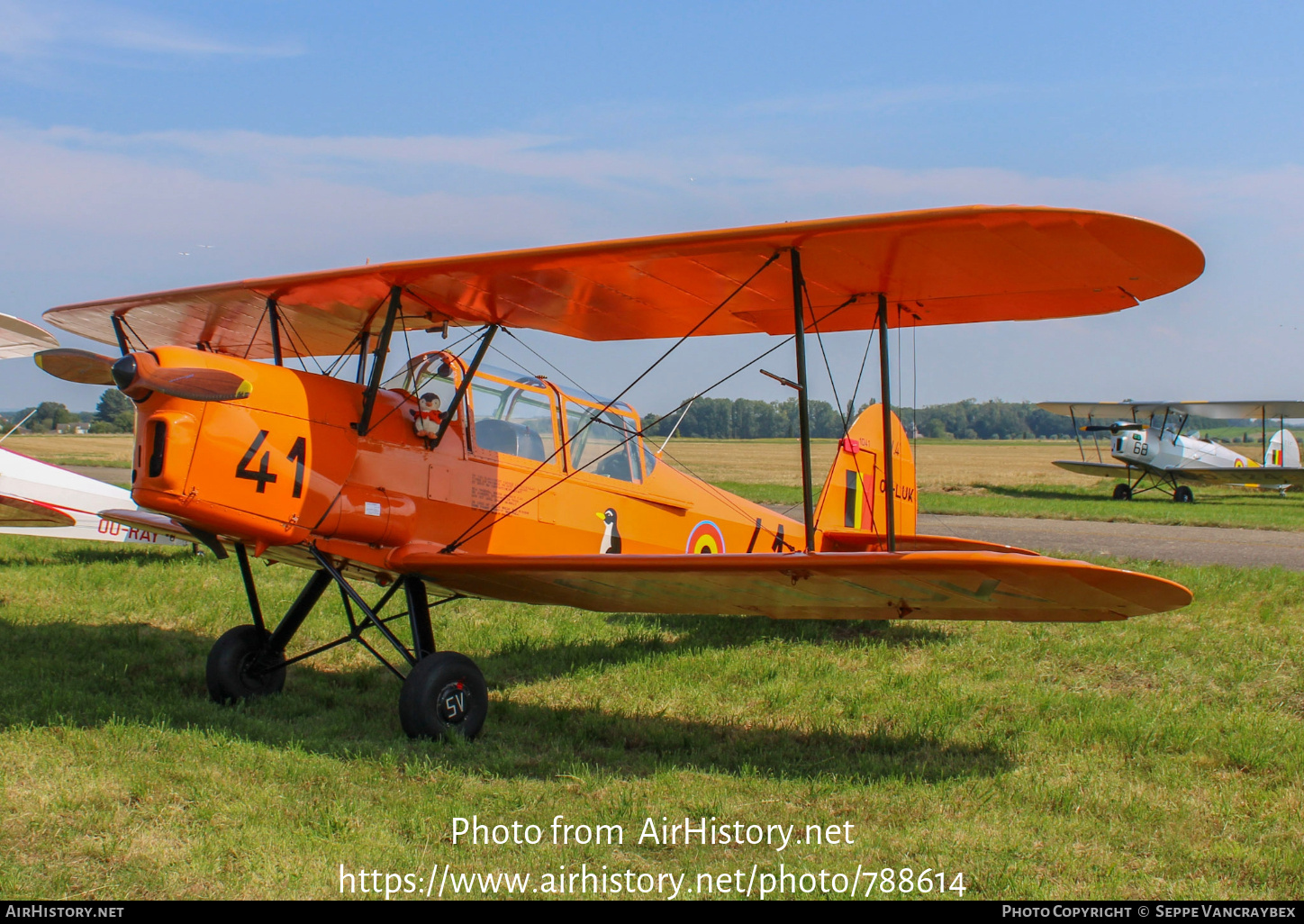 Aircraft Photo of OO-LUK / V-41 | Stampe-Vertongen SV-4B | Belgium - Air Force | AirHistory.net #788614