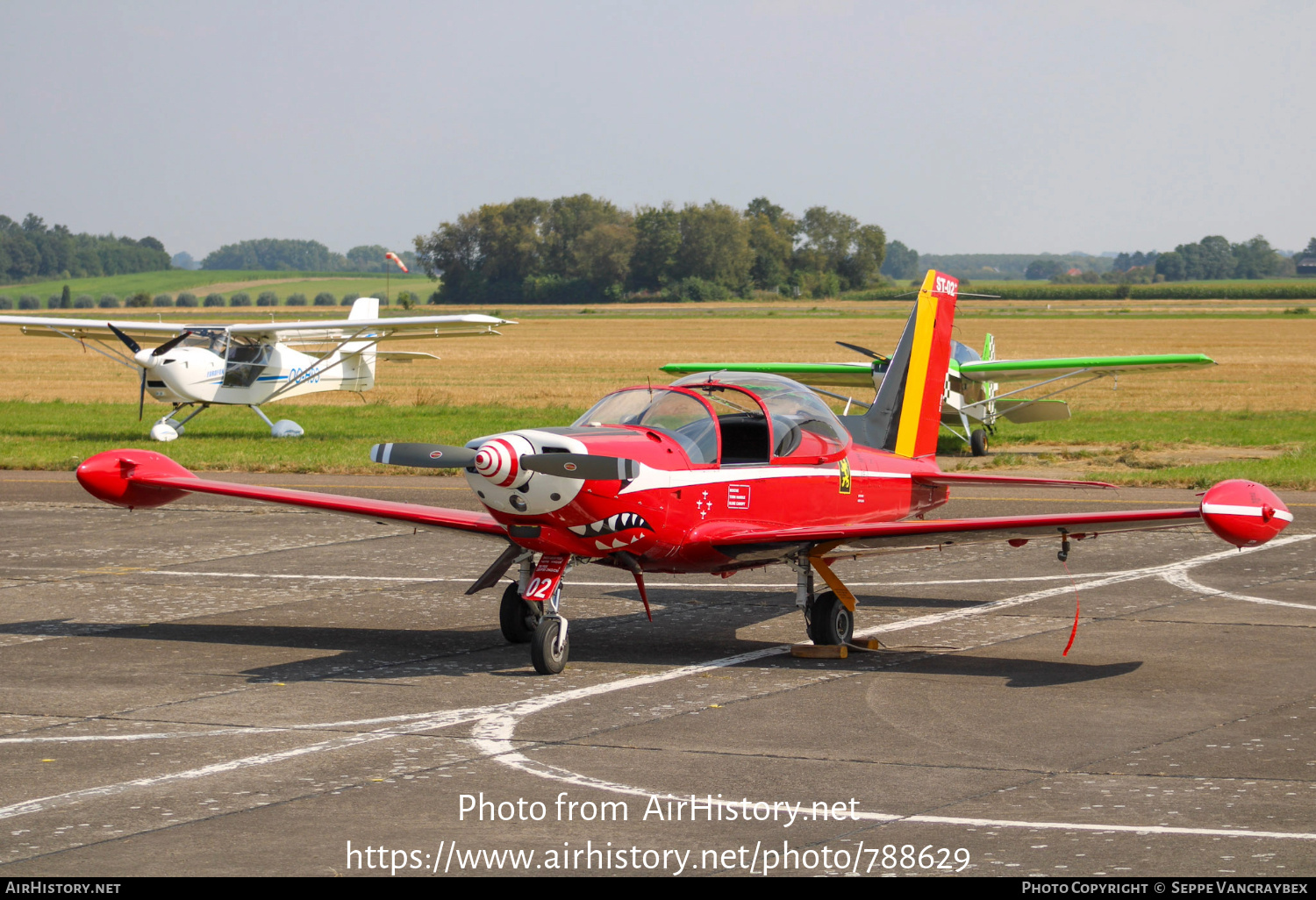 Aircraft Photo of ST-02 | SIAI-Marchetti SF-260M+ | Belgium - Air Force | AirHistory.net #788629