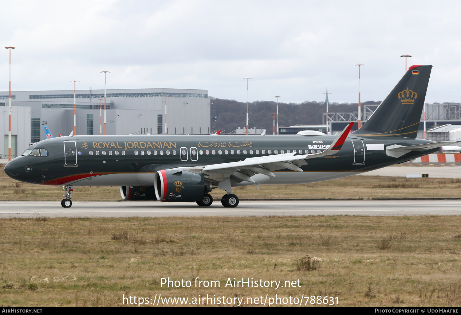 Aircraft Photo of D-AUAC / JY-RAF | Airbus A320-271N | Royal Jordanian Airlines | AirHistory.net #788631