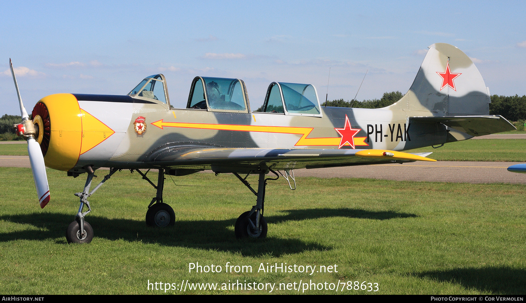 Aircraft Photo of PH-YAK | Yakovlev Yak-52 | Russia - Air Force | AirHistory.net #788633