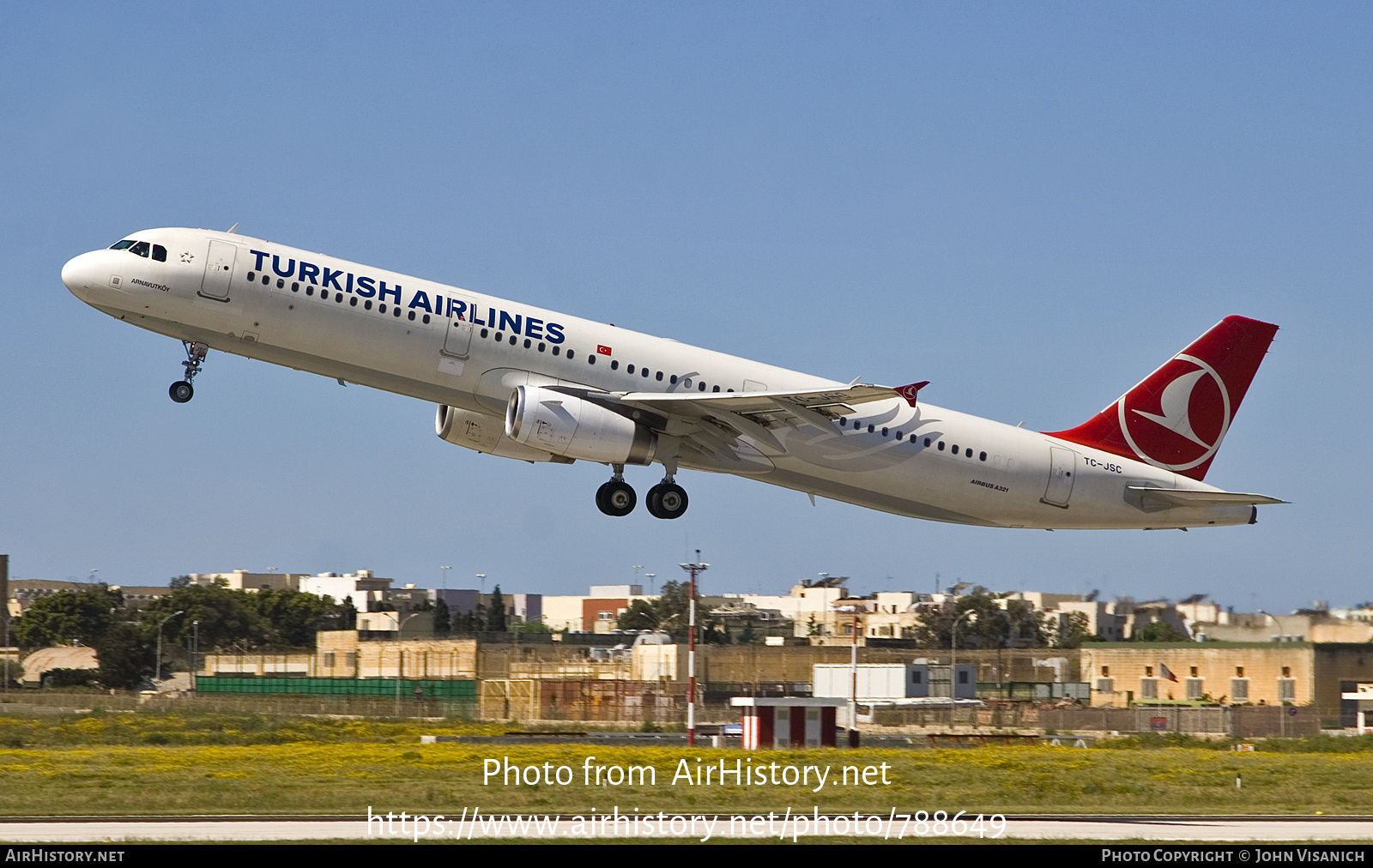 Aircraft Photo of TC-JSC | Airbus A321-231 | Turkish Airlines | AirHistory.net #788649