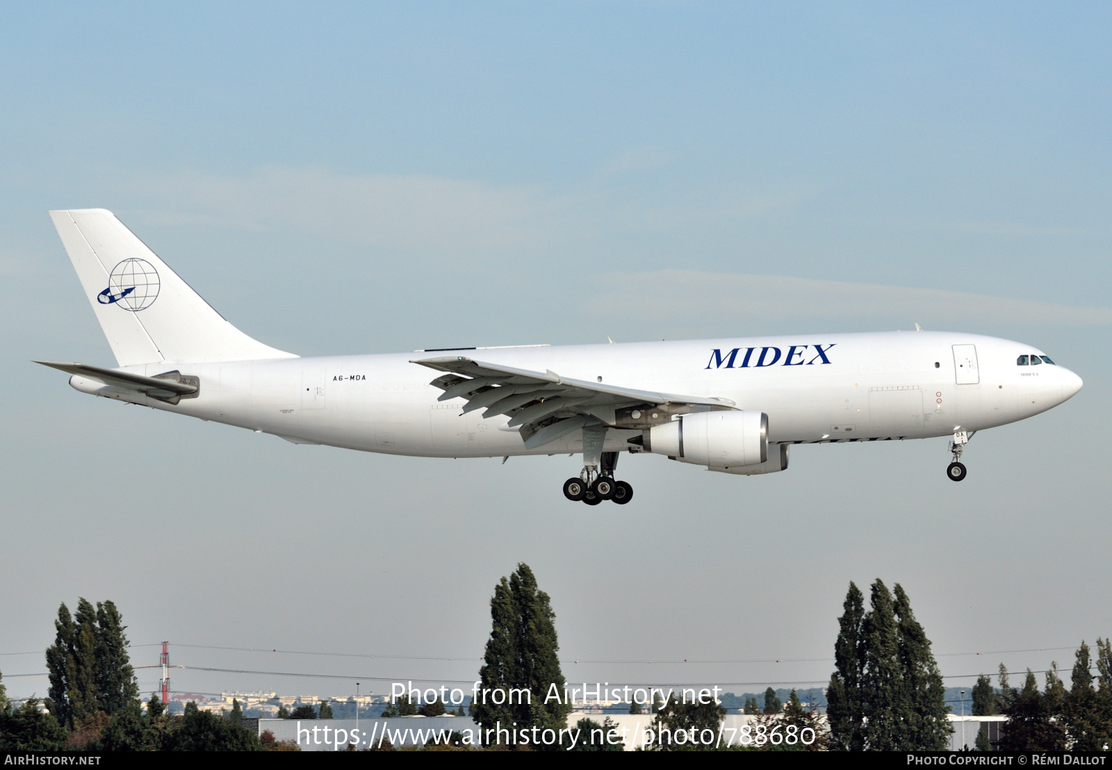 Aircraft Photo of A6-MDA | Airbus A300B4-203(F) | Midex Airlines | AirHistory.net #788680