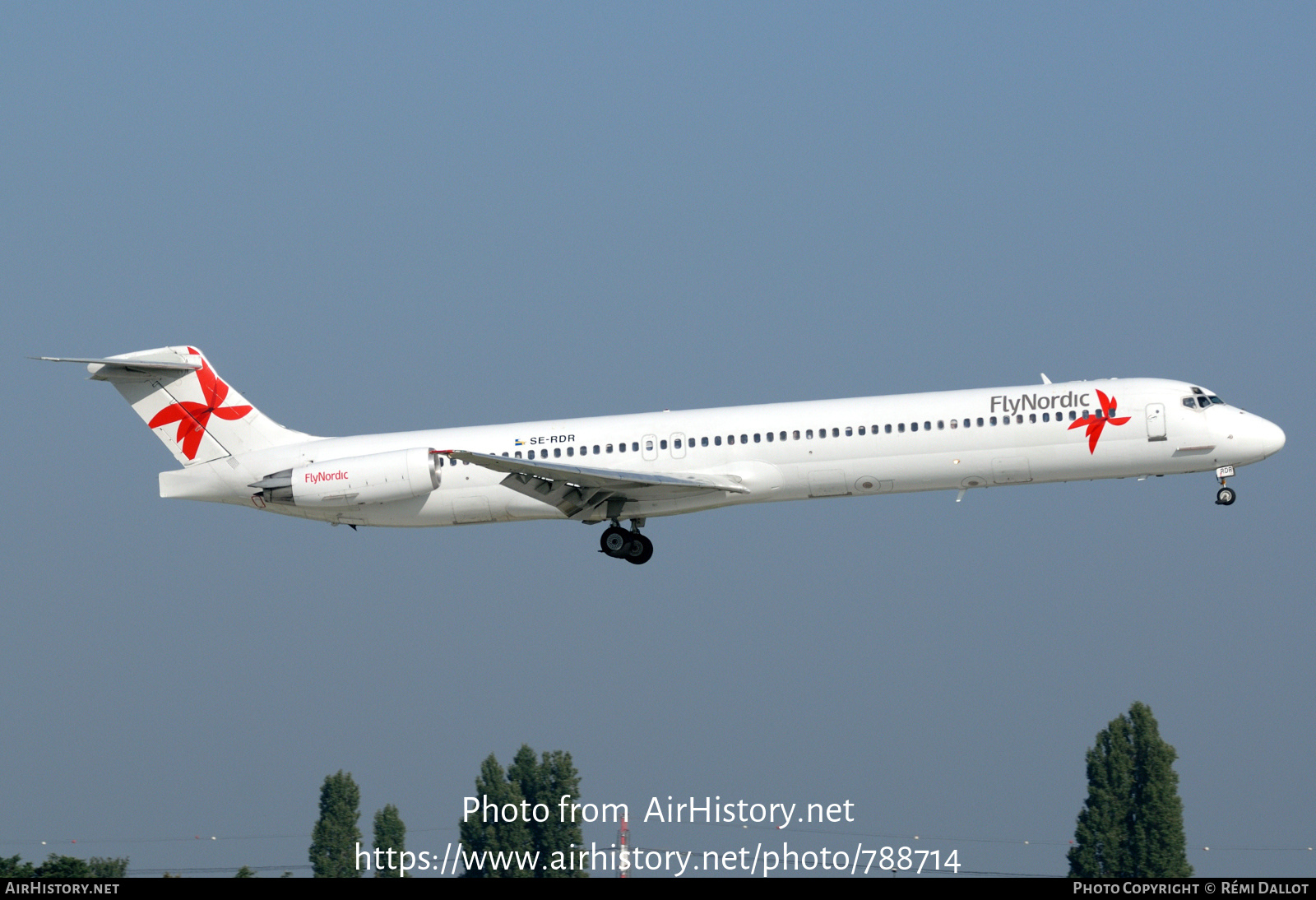 Aircraft Photo of SE-RDR | McDonnell Douglas MD-82 (DC-9-82) | FlyNordic | AirHistory.net #788714