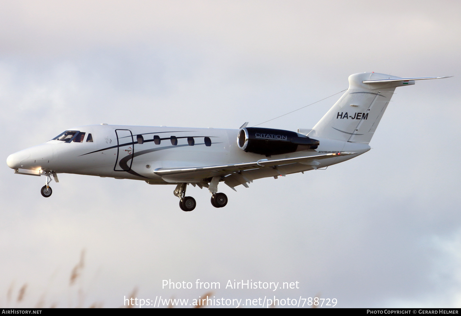 Aircraft Photo of HA-JEM | Cessna 650 Citation III | JetStream Group | AirHistory.net #788729