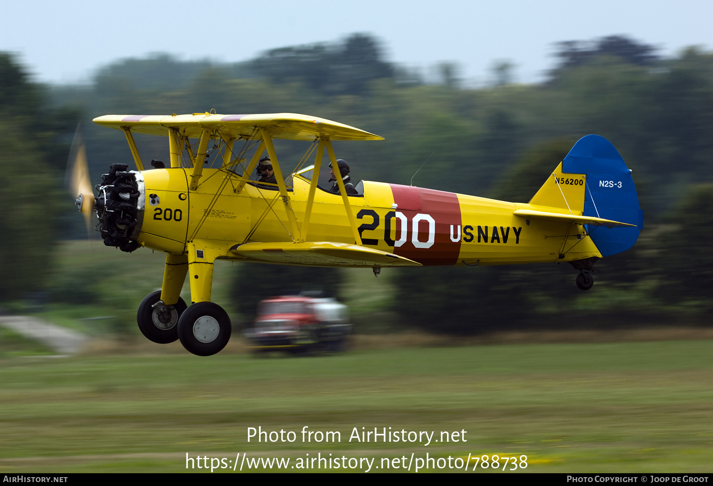 Aircraft Photo of N56200 | Boeing N2S-3 Kaydet (B75N1) | USA - Navy | AirHistory.net #788738