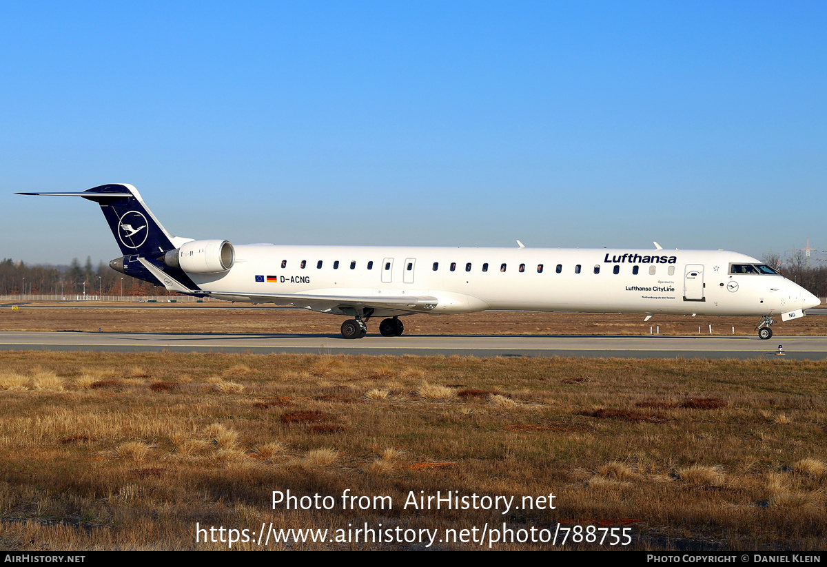 Aircraft Photo of D-ACNG | Bombardier CRJ-900LR NG (CL-600-2D24) | Lufthansa | AirHistory.net #788755