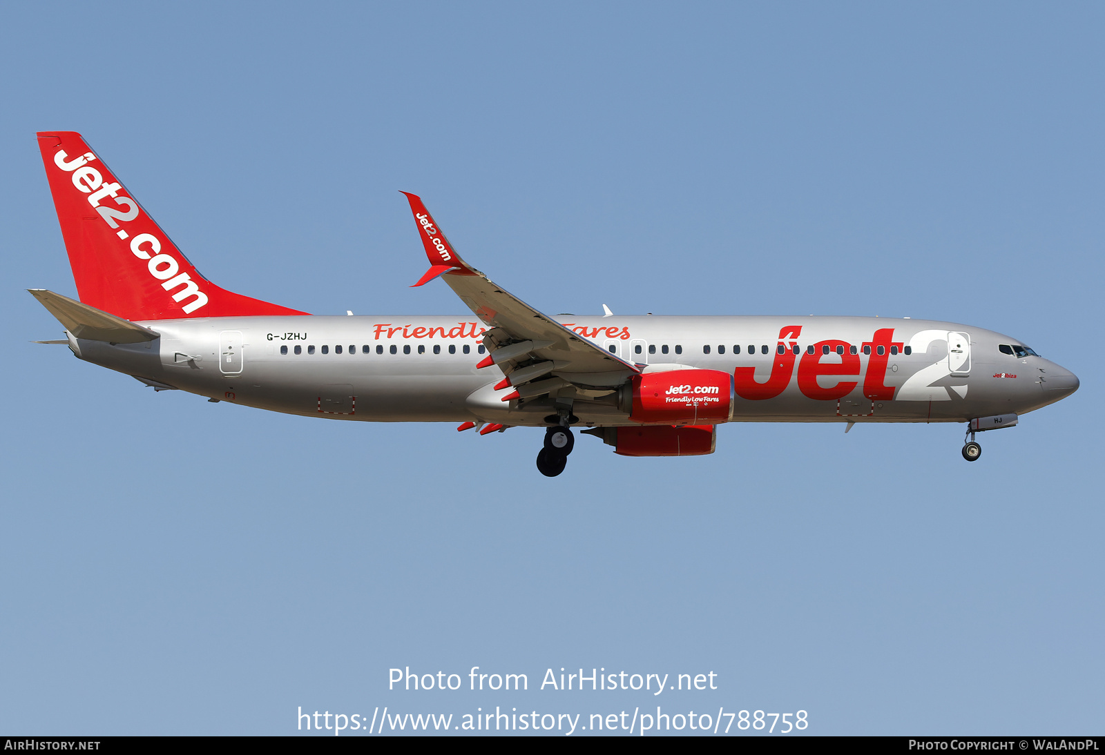 Aircraft Photo of G-JZHJ | Boeing 737-8MG | Jet2 | AirHistory.net #788758