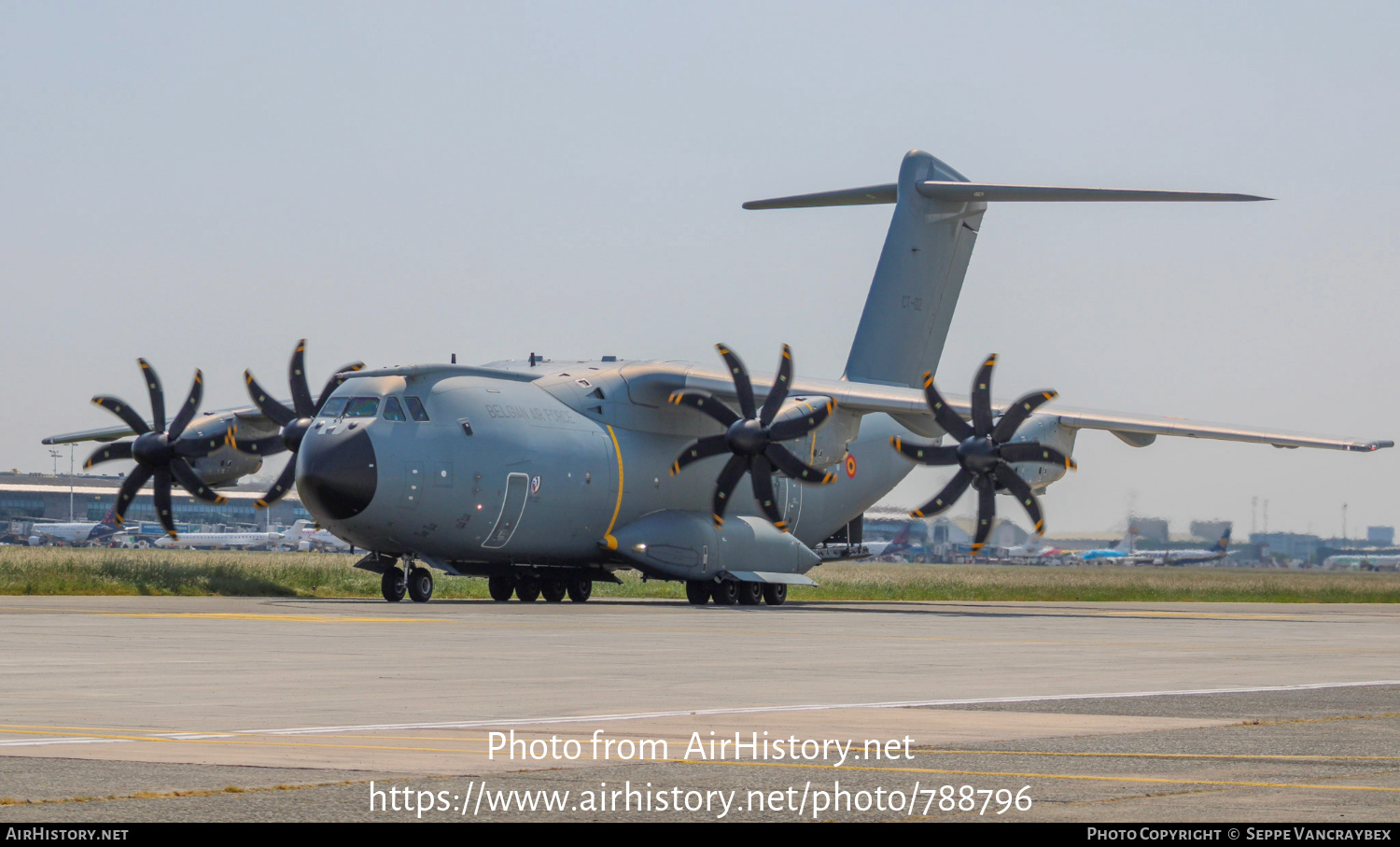 Aircraft Photo of CT-02 | Airbus A400M Atlas | Belgium - Air Force | AirHistory.net #788796