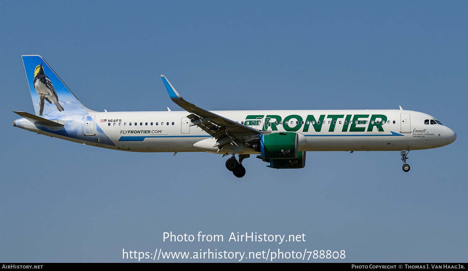 Aircraft Photo of N641FR | Airbus A321-271NXLR | Frontier Airlines | AirHistory.net #788808