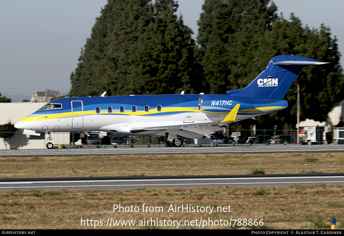 Aircraft Photo of N417HC | Bombardier Challenger 300 (BD-100-1A10) | CMN - Cárdenas Marketing Network | AirHistory.net #788866