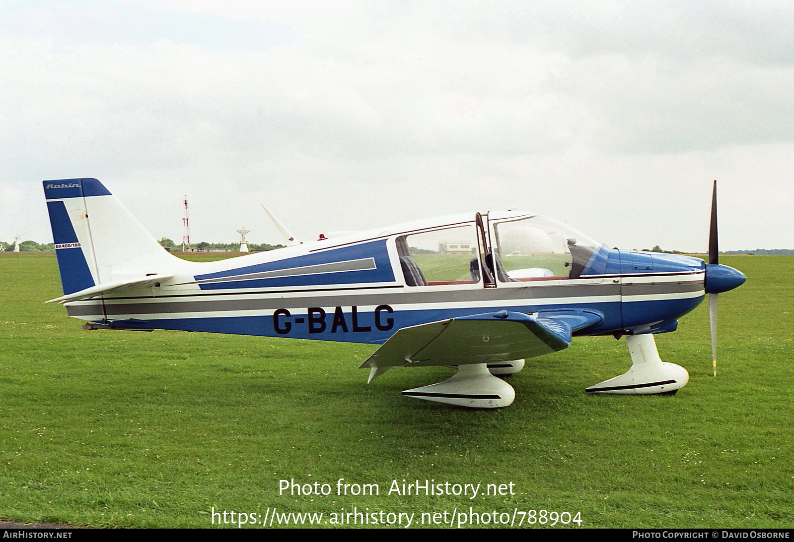 Aircraft Photo of G-BALG | Robin DR-400-180 Regent | AirHistory.net #788904