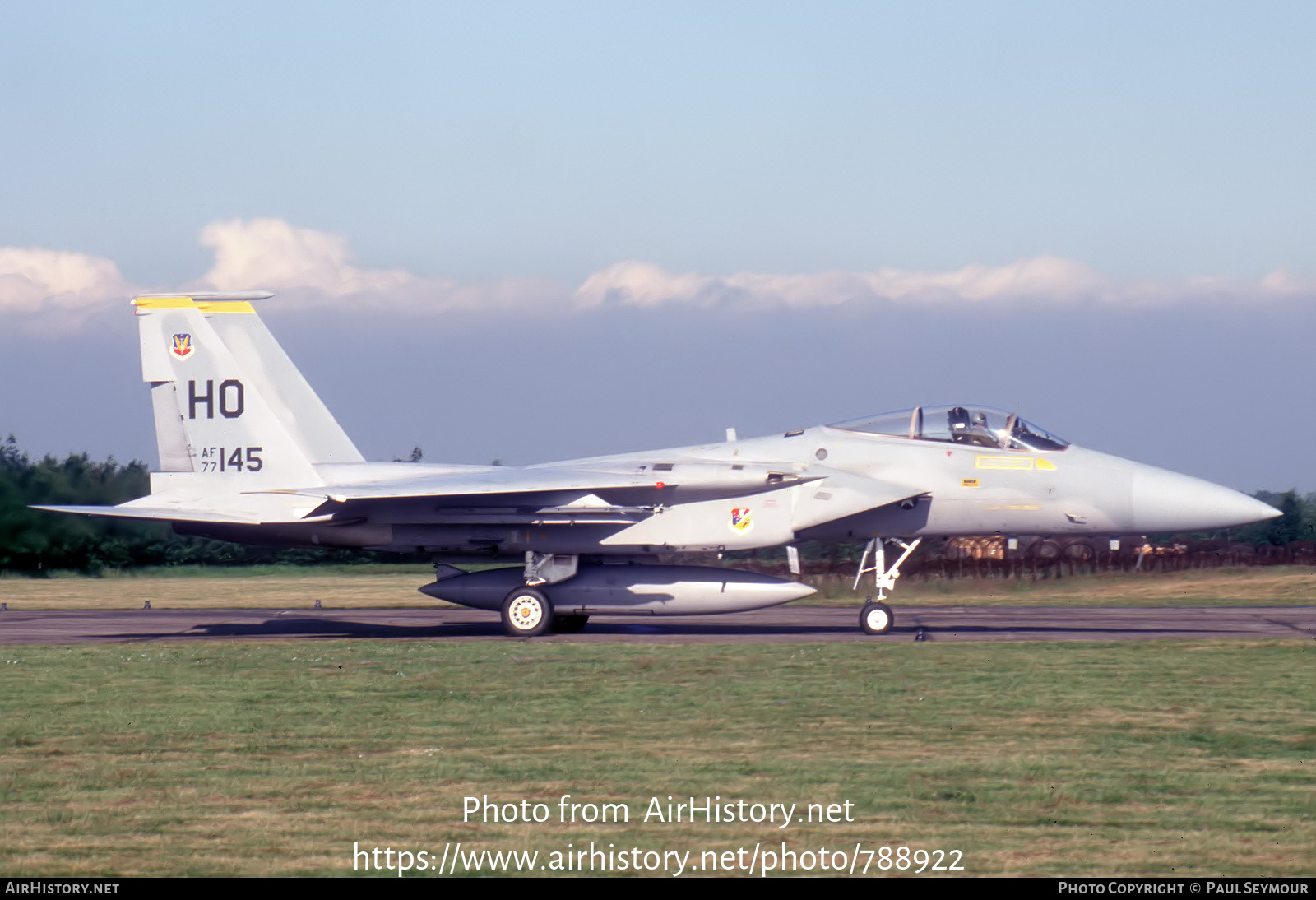 Aircraft Photo of 77-0145 / AF77-145 | McDonnell Douglas F-15A Eagle | USA - Air Force | AirHistory.net #788922