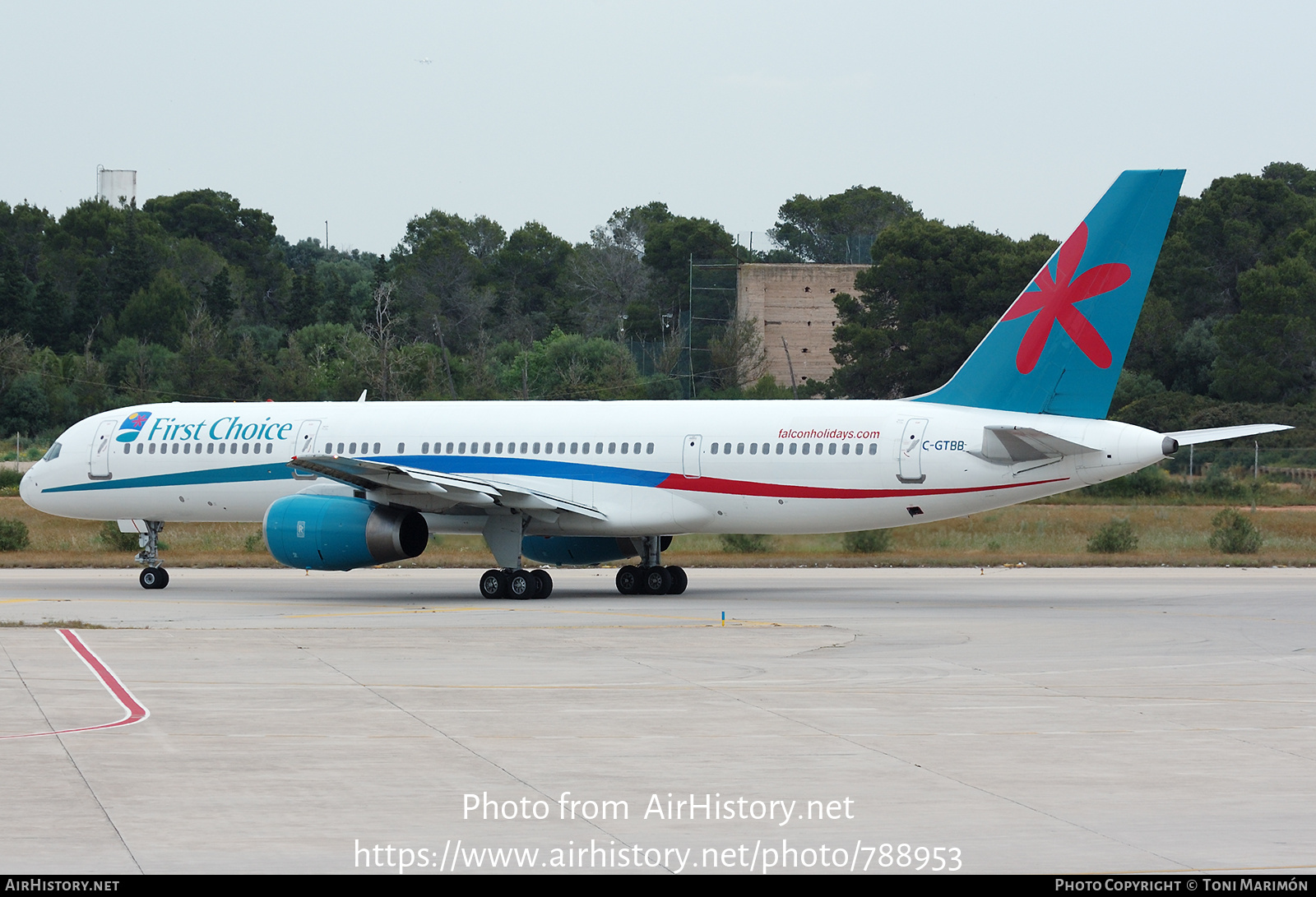 Aircraft Photo of C-GTBB | Boeing 757-28A | First Choice Airways | AirHistory.net #788953