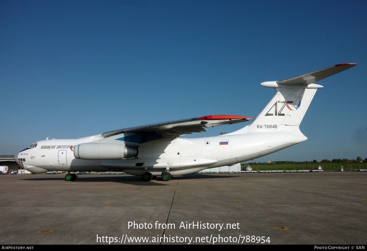 Aircraft Photo of RA-76846 | Ilyushin Il-76TD | Aviacon Zitotrans | AirHistory.net #788954